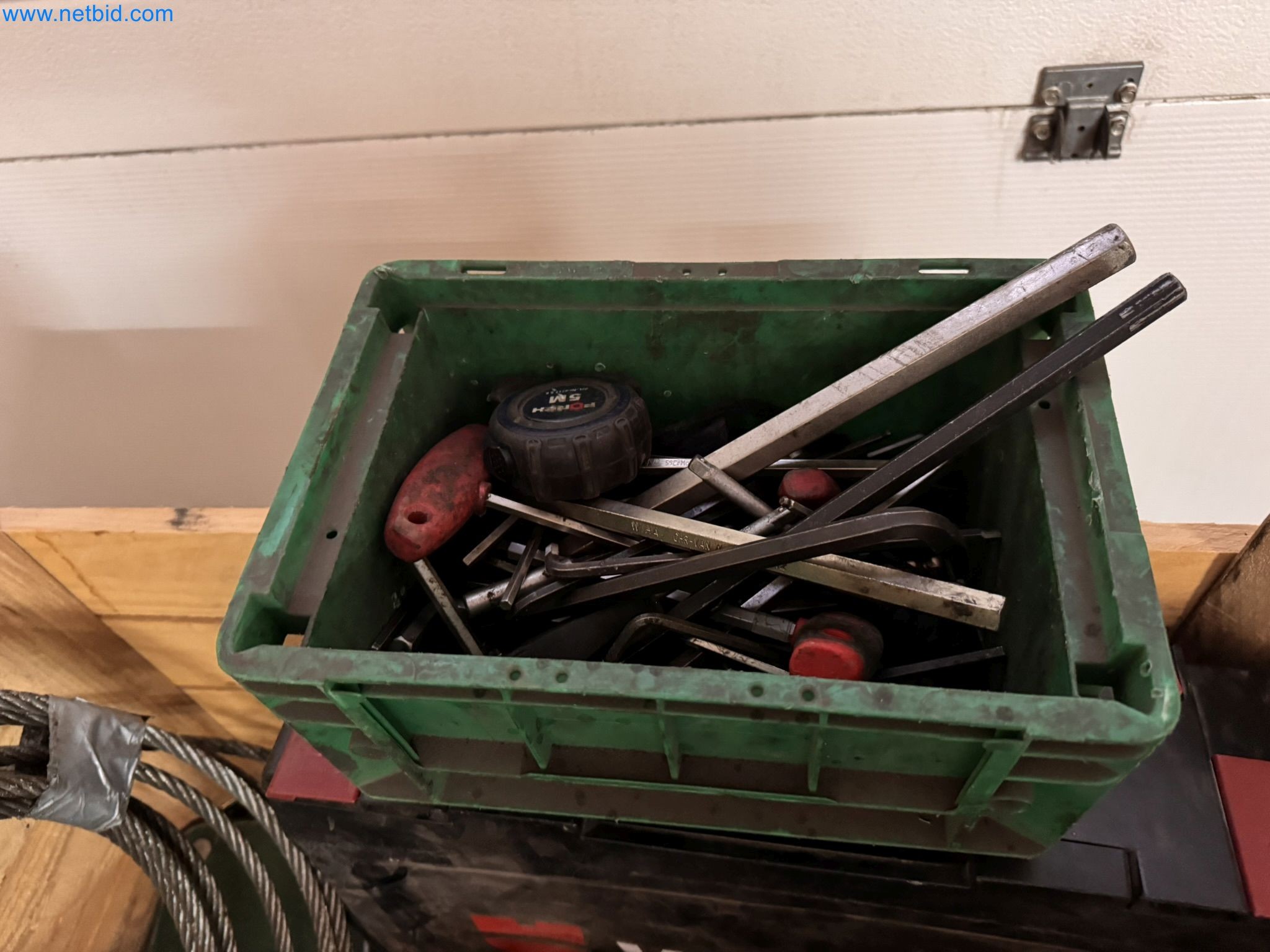 Equipment, material stocks and operating equipment of a plant construction company-1