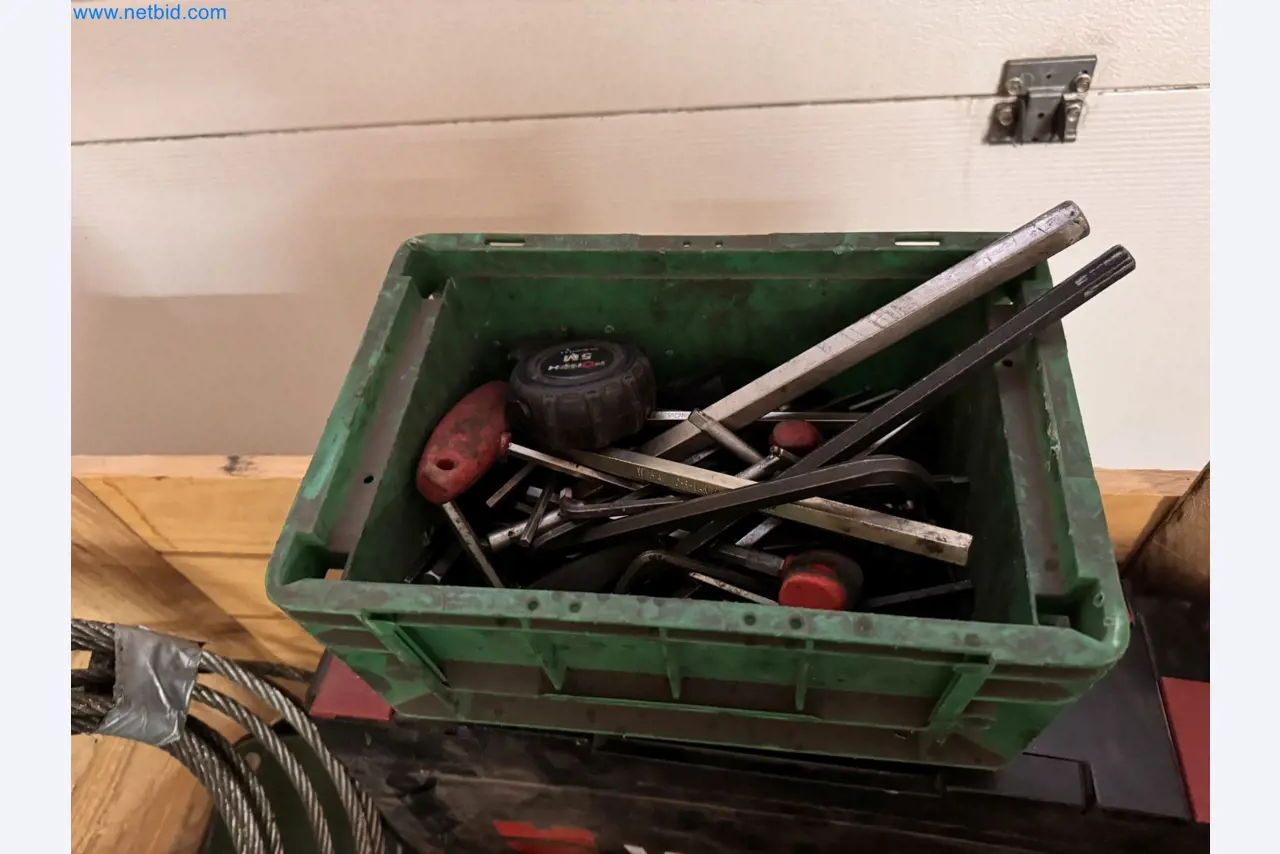 Equipment, material stocks and operating equipment of a plant construction company-1