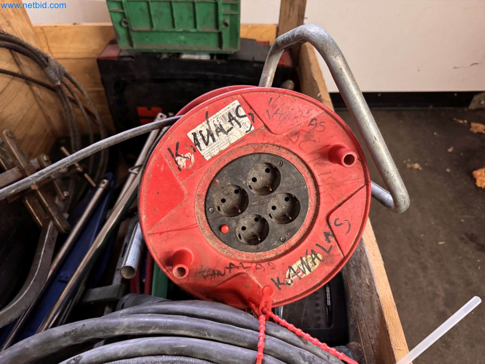 Equipment, material stocks and operating equipment of a plant construction company-3