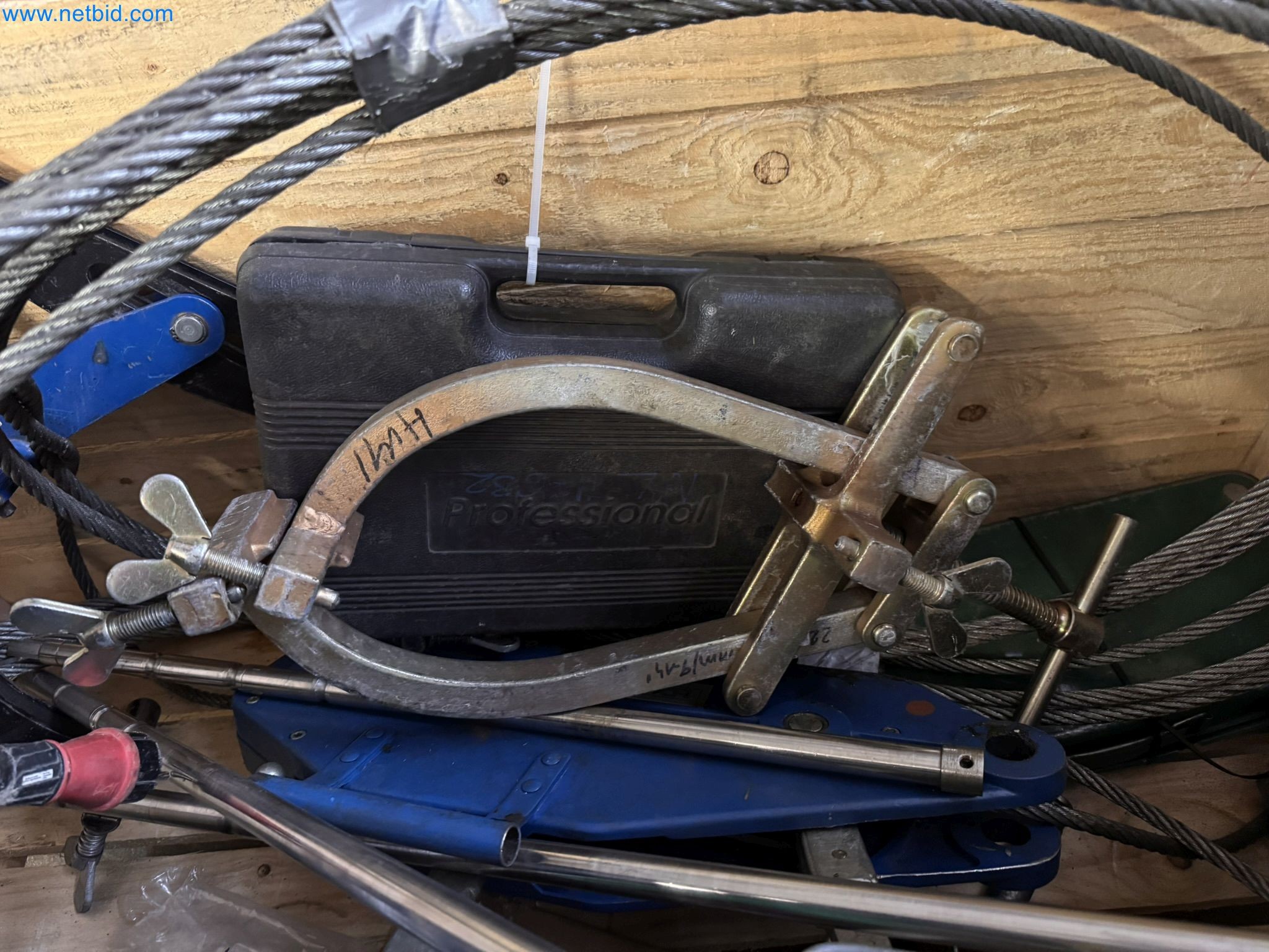 Equipment, material stocks and operating equipment of a plant construction company-4