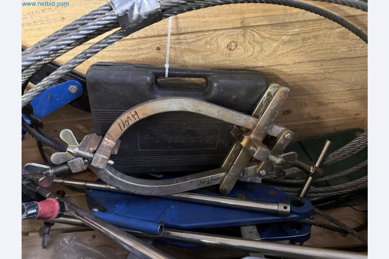 Equipment, material stocks and operating equipment of a plant construction company-4