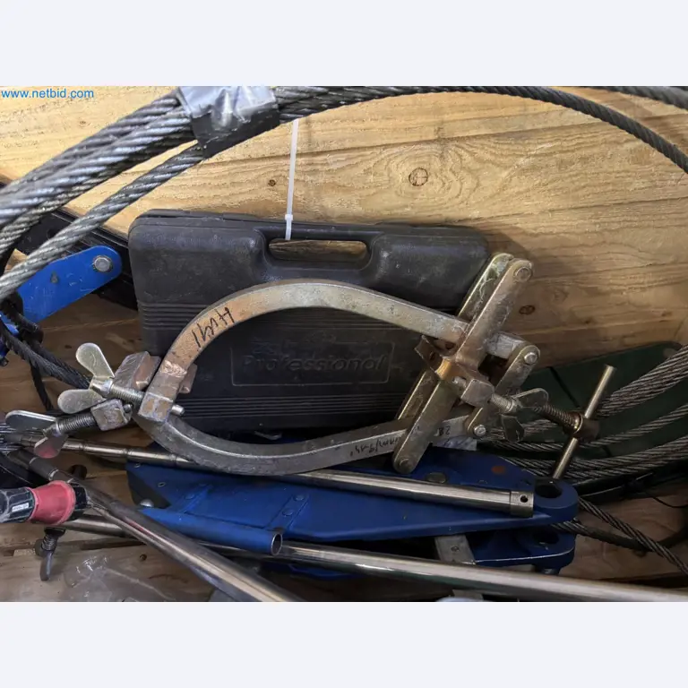 Equipment, material stocks and operating equipment of a plant construction company-4