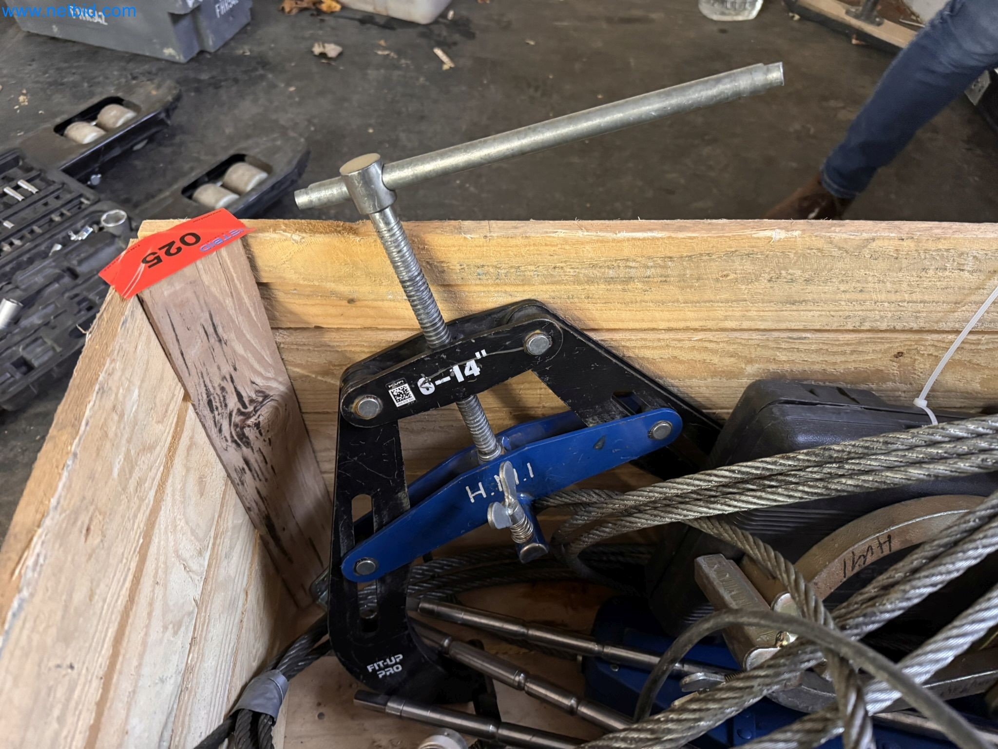 Equipment, material stocks and operating equipment of a plant construction company-5