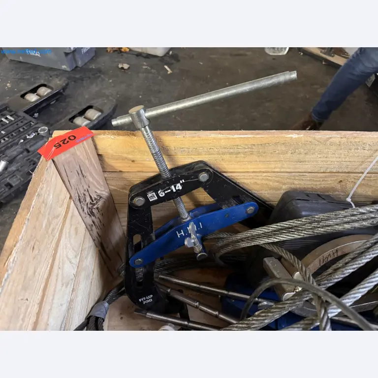 Equipment, material stocks and operating equipment of a plant construction company-5