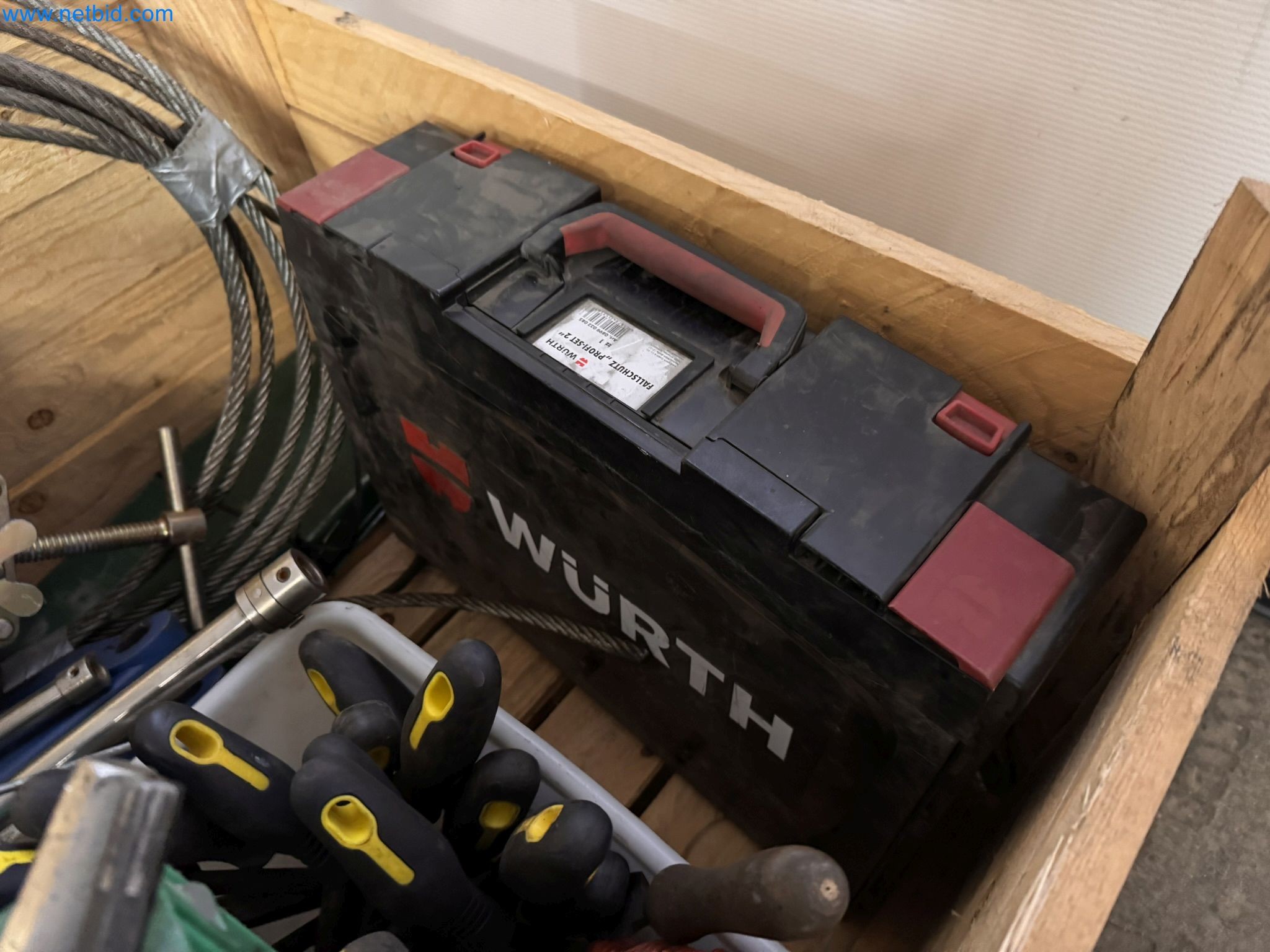 Equipment, material stocks and operating equipment of a plant construction company-8