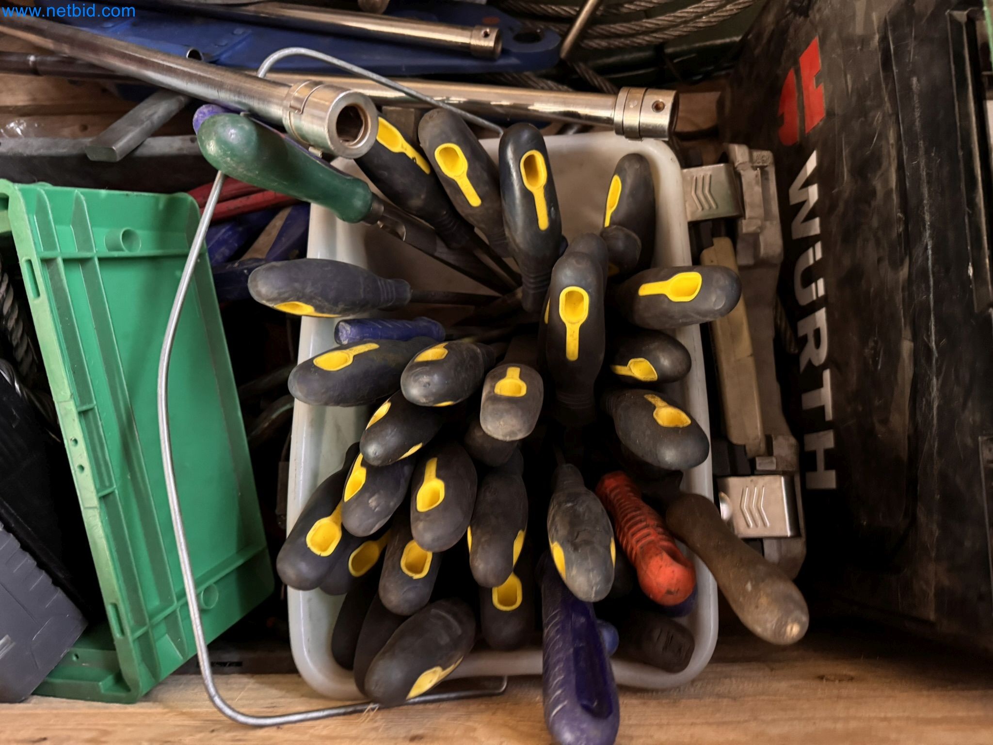 Equipment, material stocks and operating equipment of a plant construction company-9