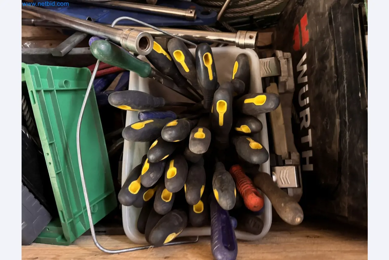 Equipment, material stocks and operating equipment of a plant construction company-9