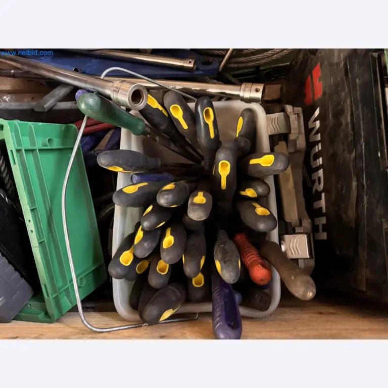 Equipment, material stocks and operating equipment of a plant construction company-9