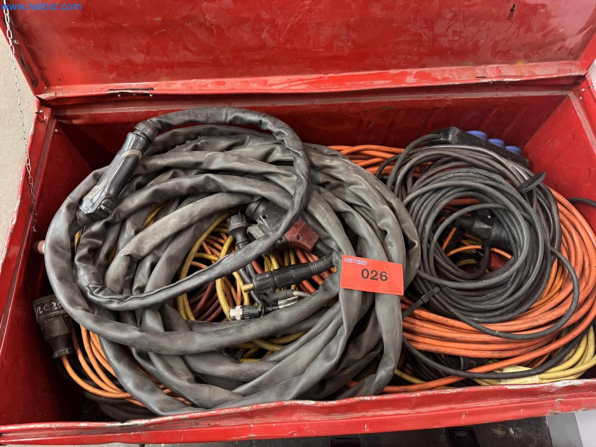 Equipment, material stocks and operating equipment of a plant construction company-1