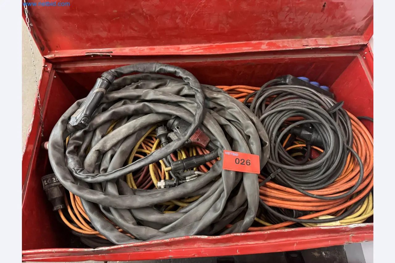 Equipment, material stocks and operating equipment of a plant construction company-1