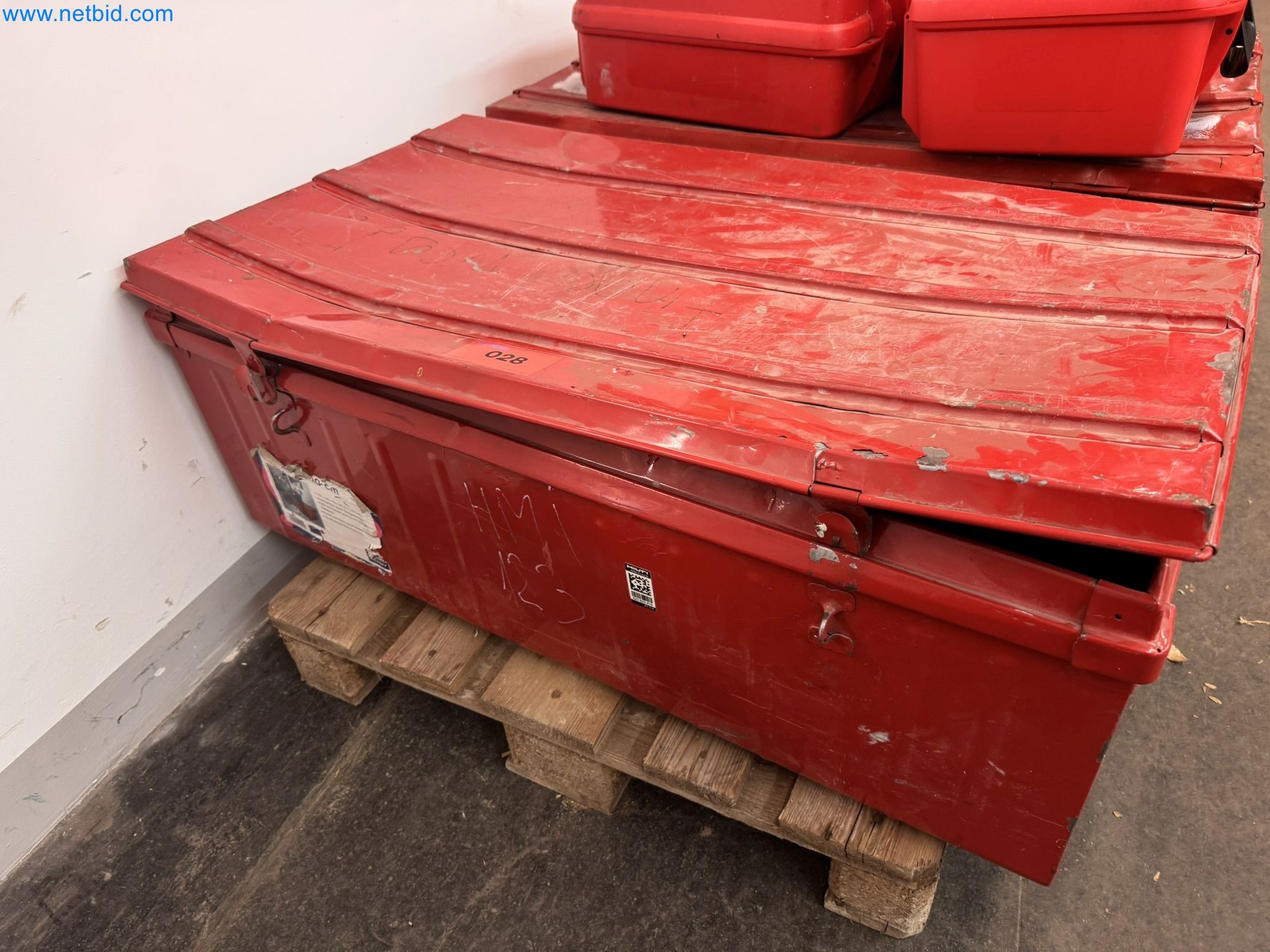 Equipment, material stocks and operating equipment of a plant construction company-1