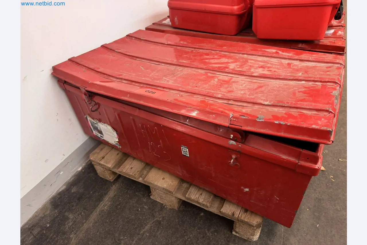 Equipment, material stocks and operating equipment of a plant construction company-1