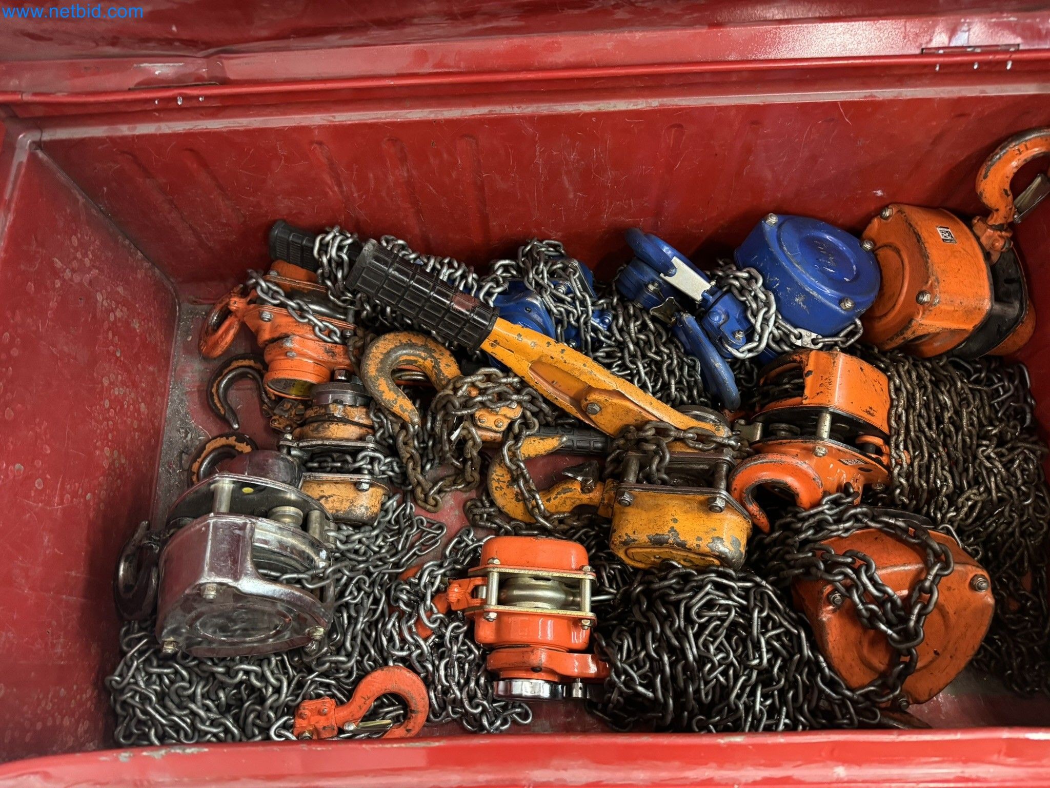 Equipment, material stocks and operating equipment of a plant construction company-2