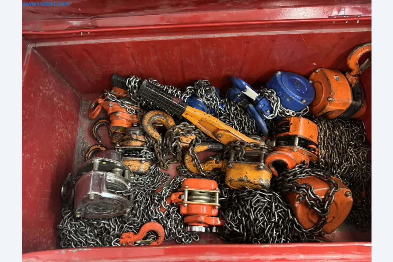 Equipment, material stocks and operating equipment of a plant construction company-2