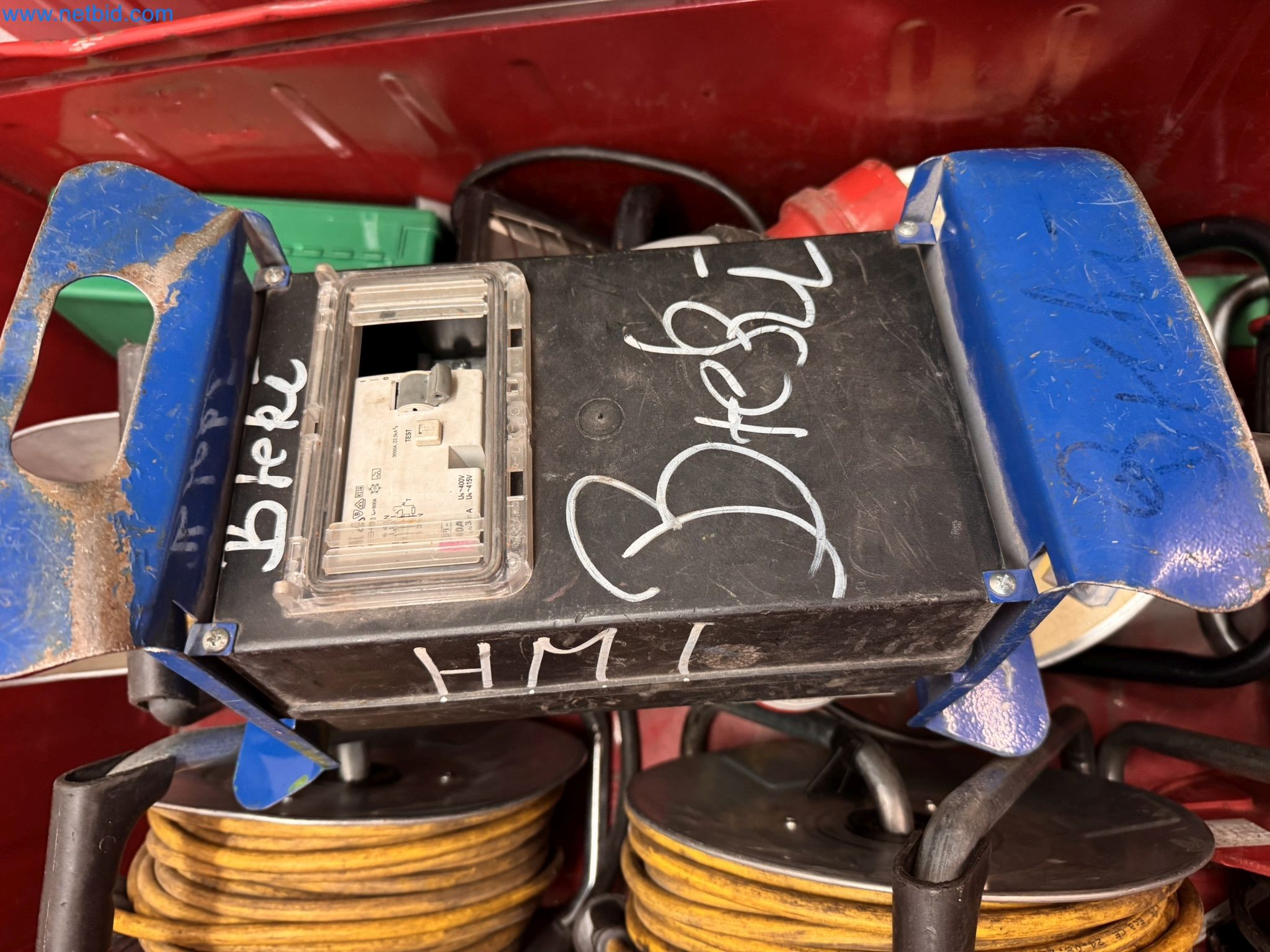 Equipment, material stocks and operating equipment of a plant construction company-1