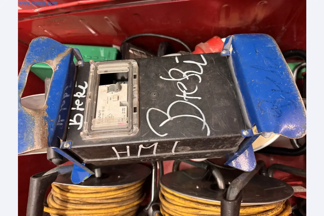 Equipment, material stocks and operating equipment of a plant construction company-1