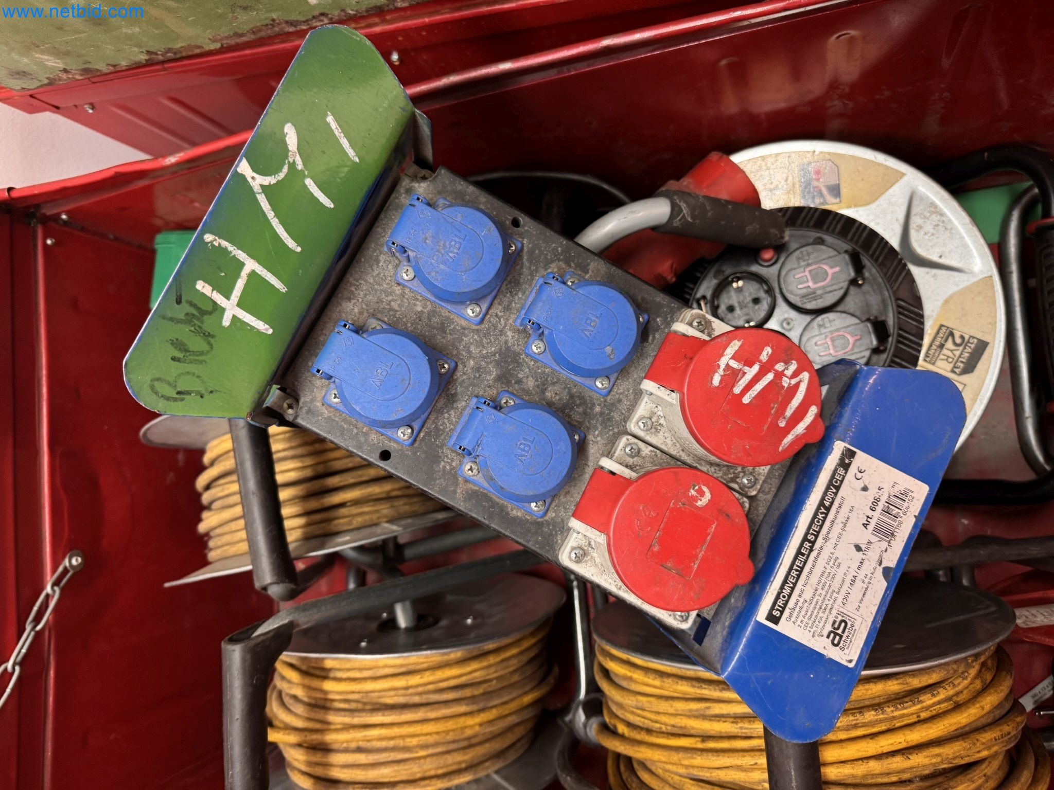 Equipment, material stocks and operating equipment of a plant construction company-2