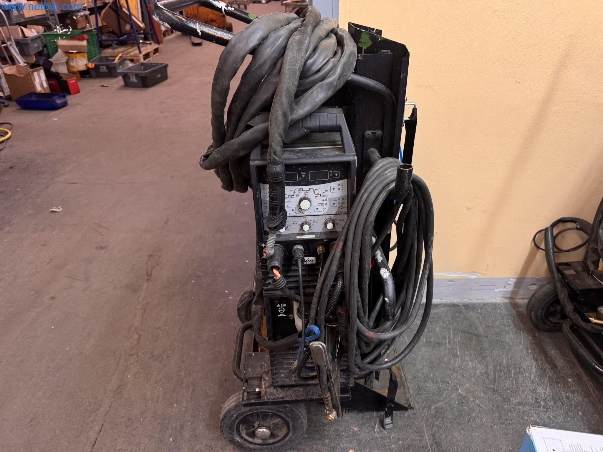 Equipment, material stocks and operating equipment of a plant construction company-1