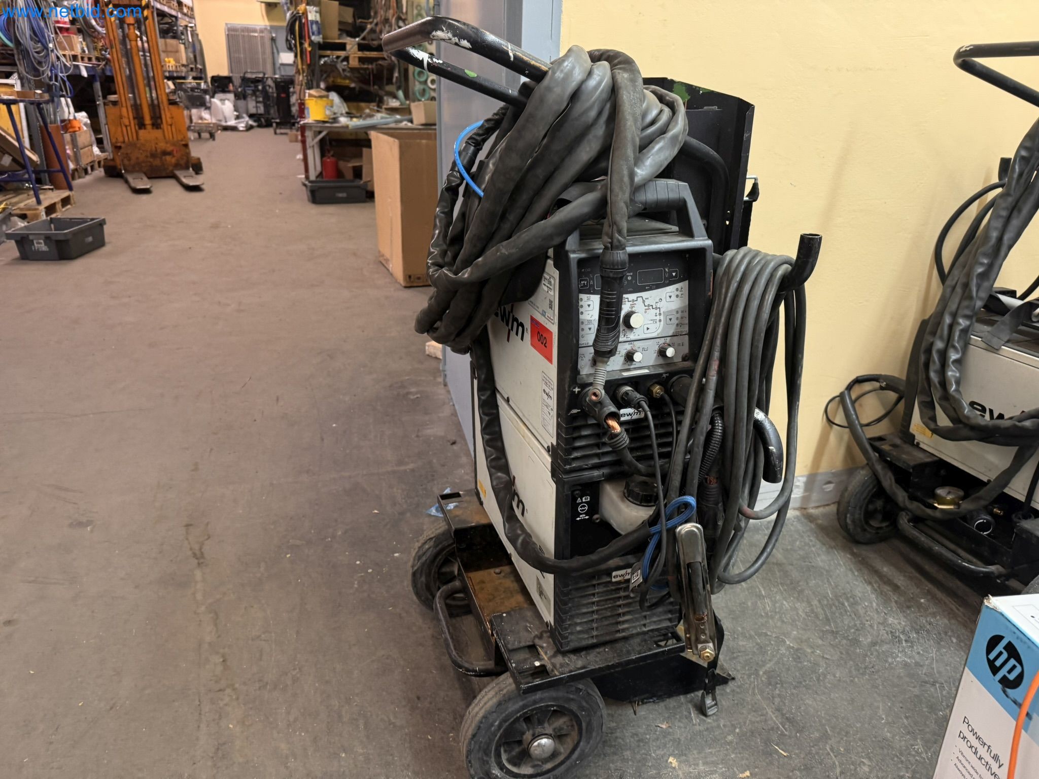 Equipment, material stocks and operating equipment of a plant construction company-2