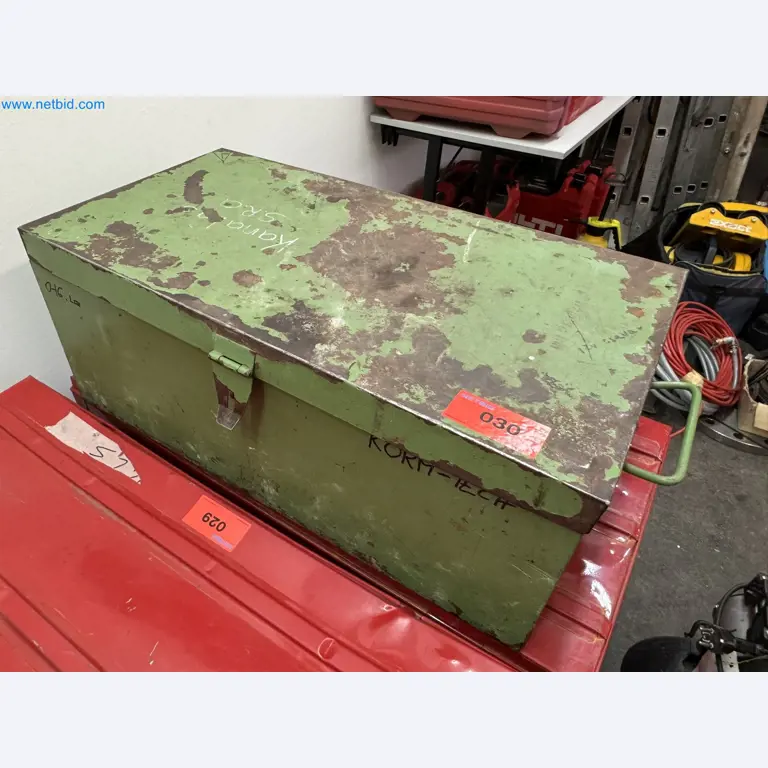 Equipment, material stocks and operating equipment of a plant construction company-1