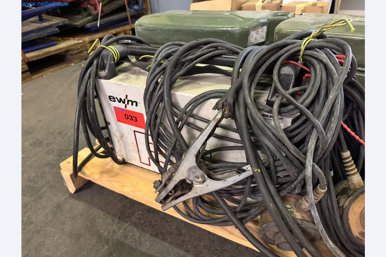 Equipment, material stocks and operating equipment of a plant construction company-1