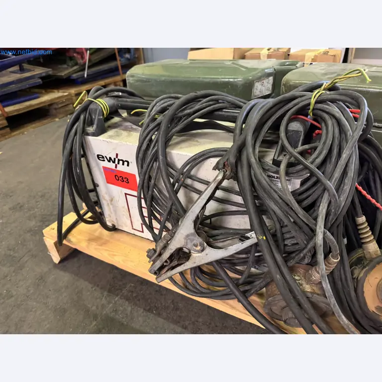 Equipment, material stocks and operating equipment of a plant construction company-1