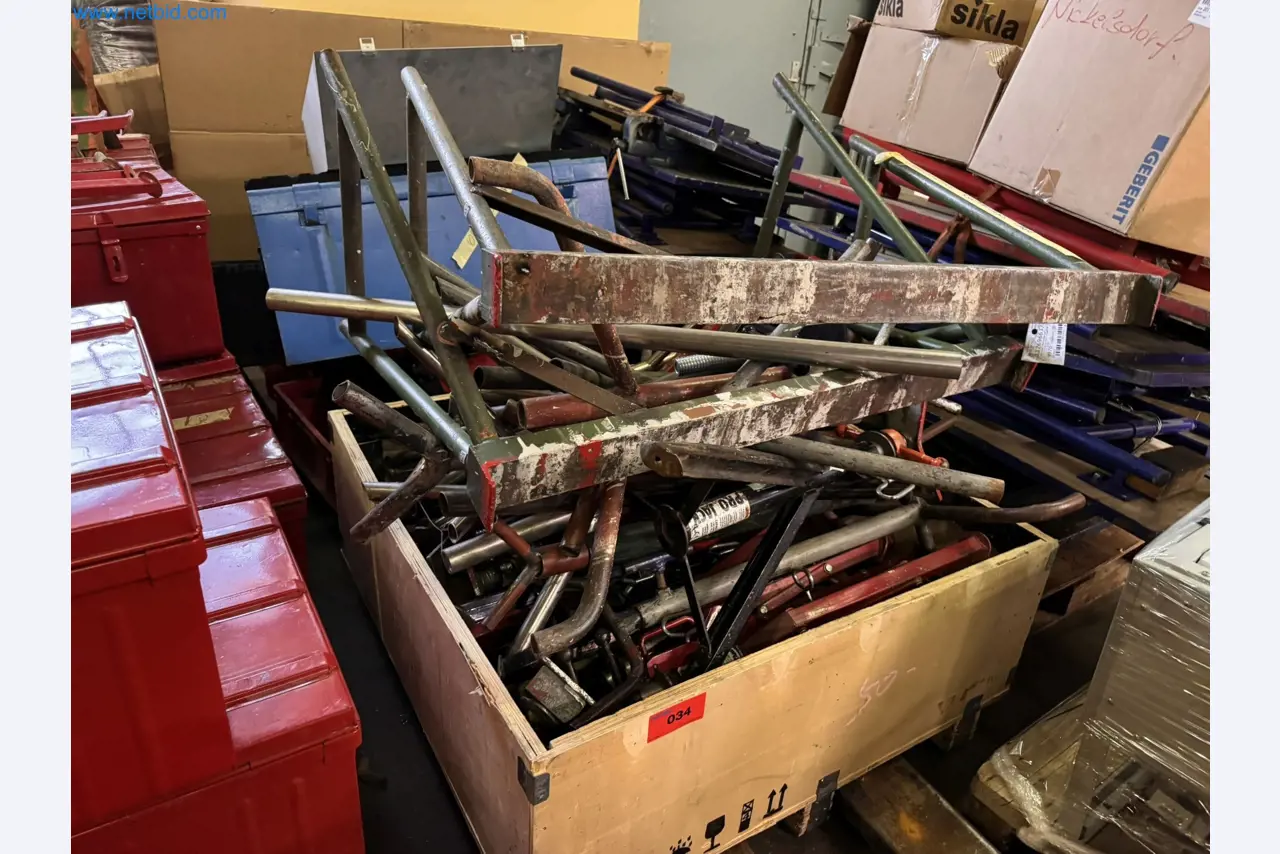 Equipment, material stocks and operating equipment of a plant construction company-2