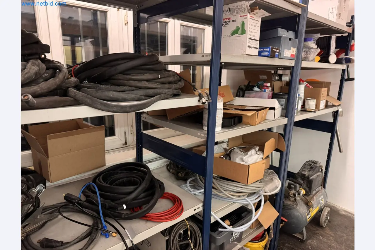 Equipment, material stocks and operating equipment of a plant construction company-23