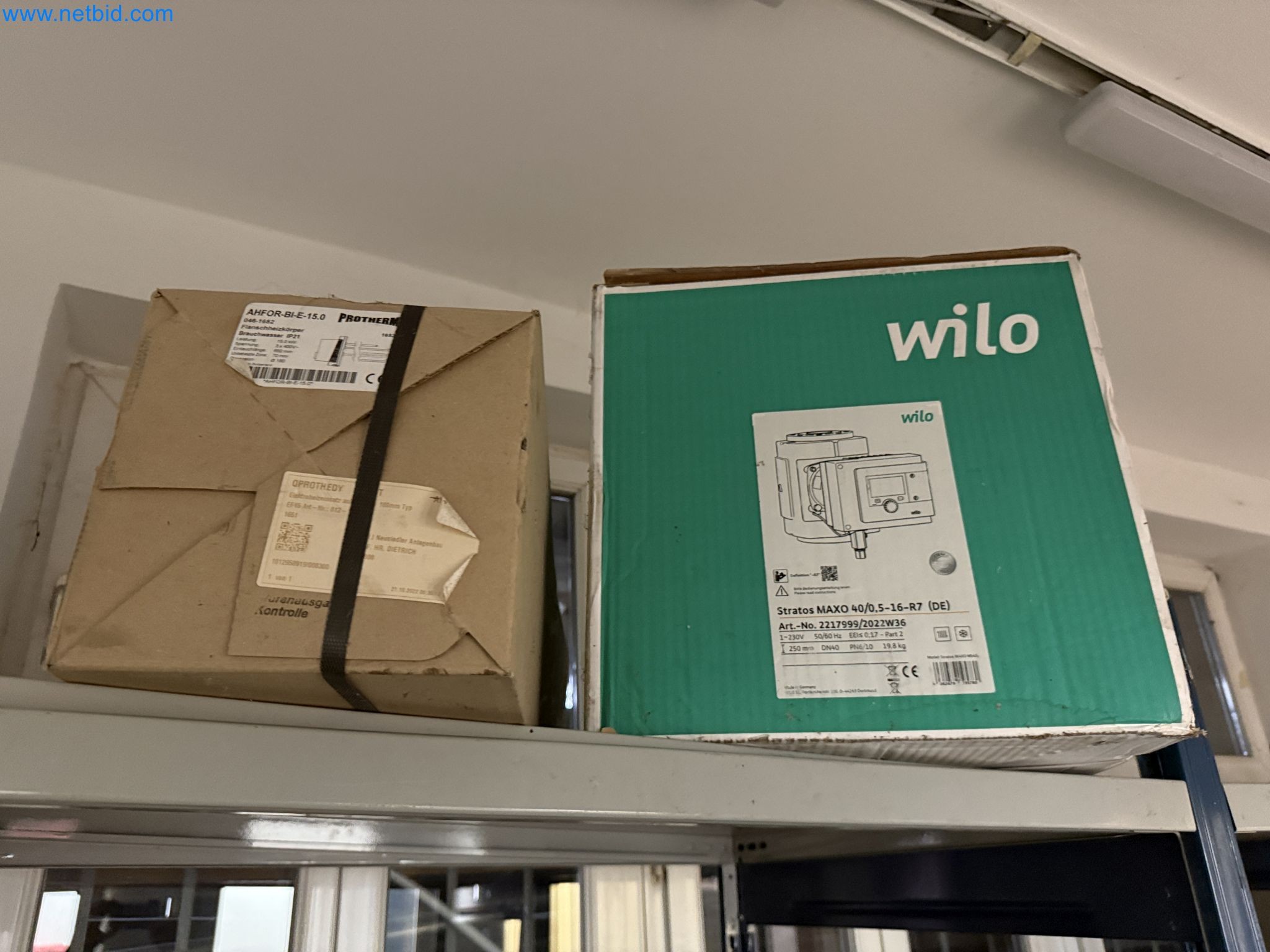 Equipment, material stocks and operating equipment of a plant construction company-2