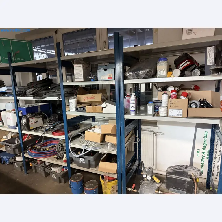 Equipment, material stocks and operating equipment of a plant construction company-5