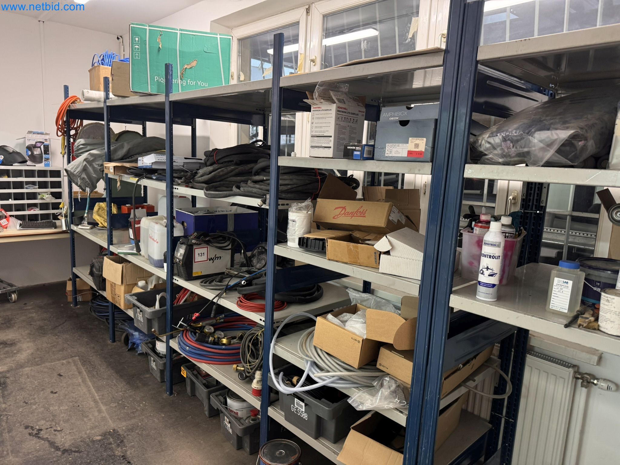 Equipment, material stocks and operating equipment of a plant construction company-6