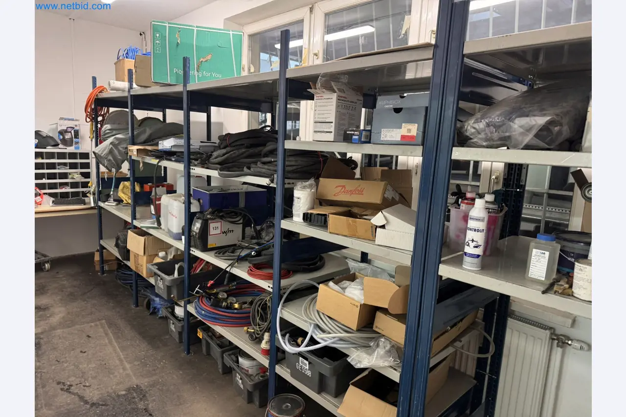 Equipment, material stocks and operating equipment of a plant construction company-6