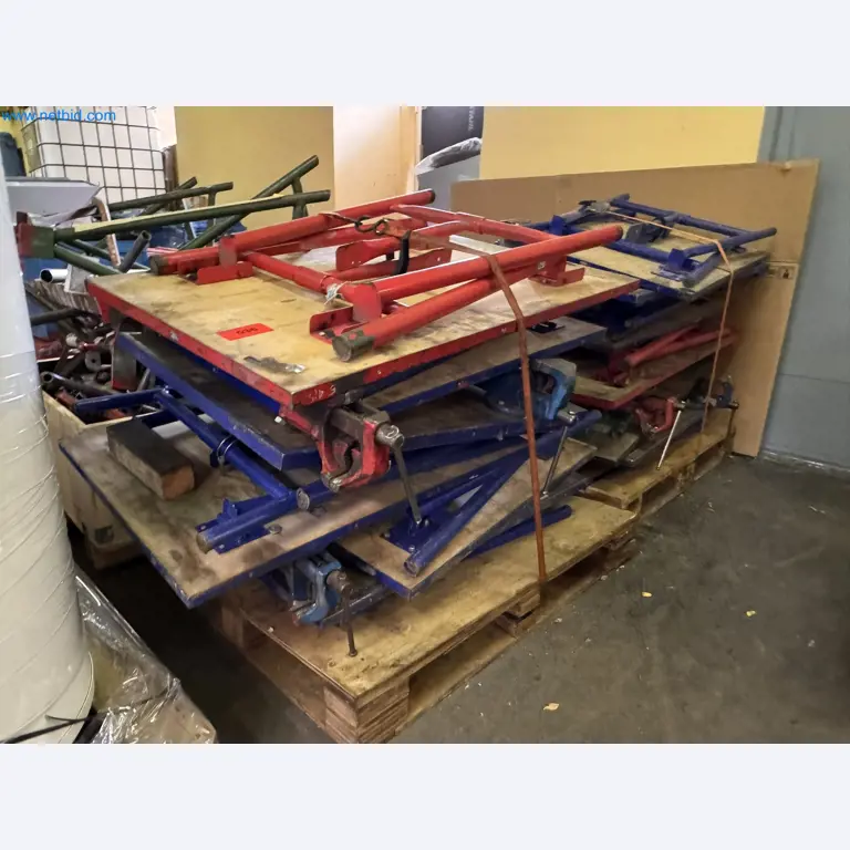 Equipment, material stocks and operating equipment of a plant construction company-1