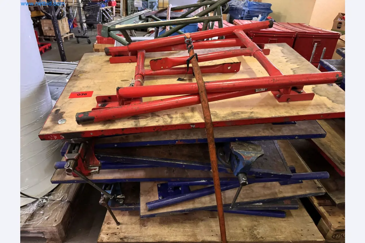 Equipment, material stocks and operating equipment of a plant construction company-2