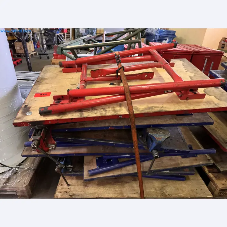 Equipment, material stocks and operating equipment of a plant construction company-2