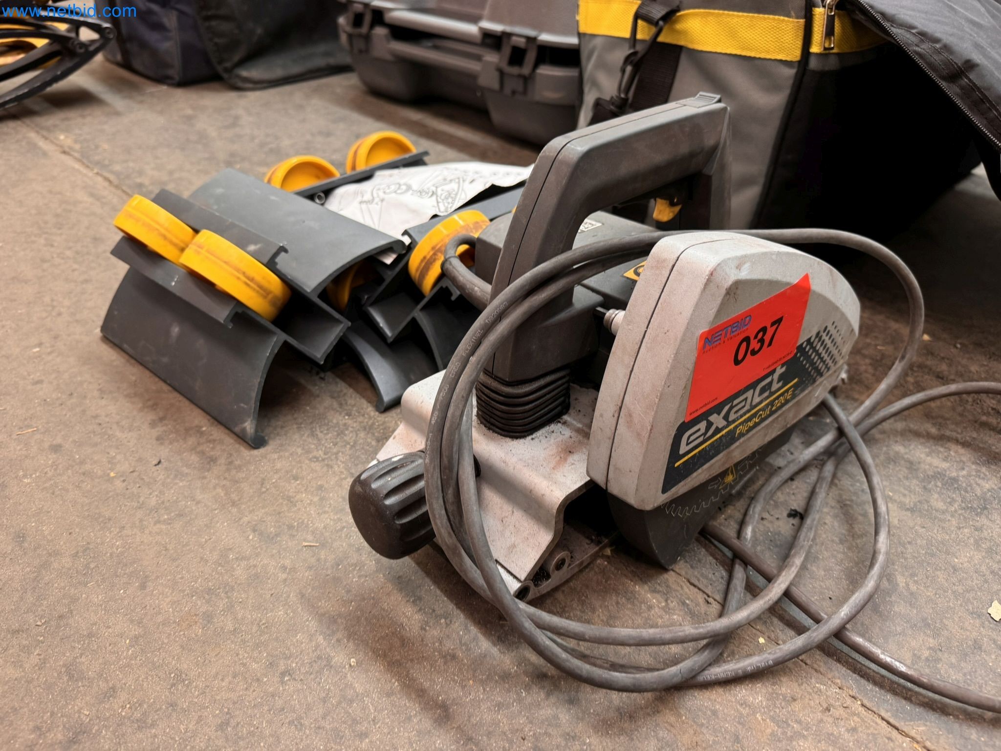 Equipment, material stocks and operating equipment of a plant construction company-1