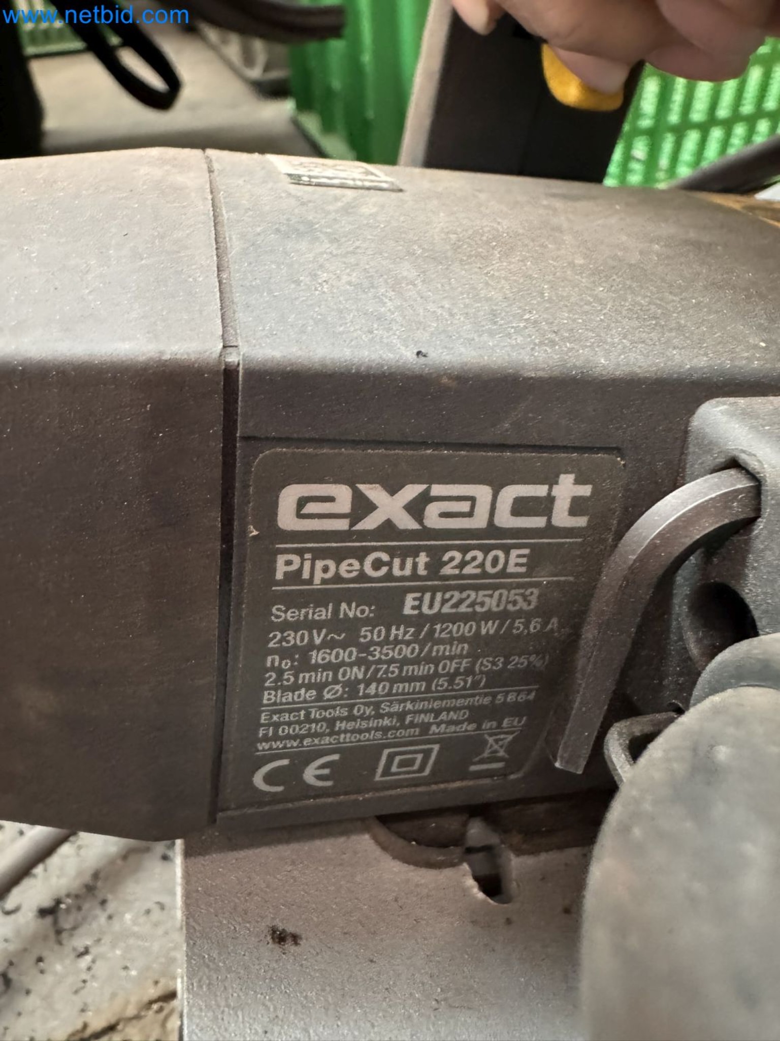 Equipment, material stocks and operating equipment of a plant construction company-2