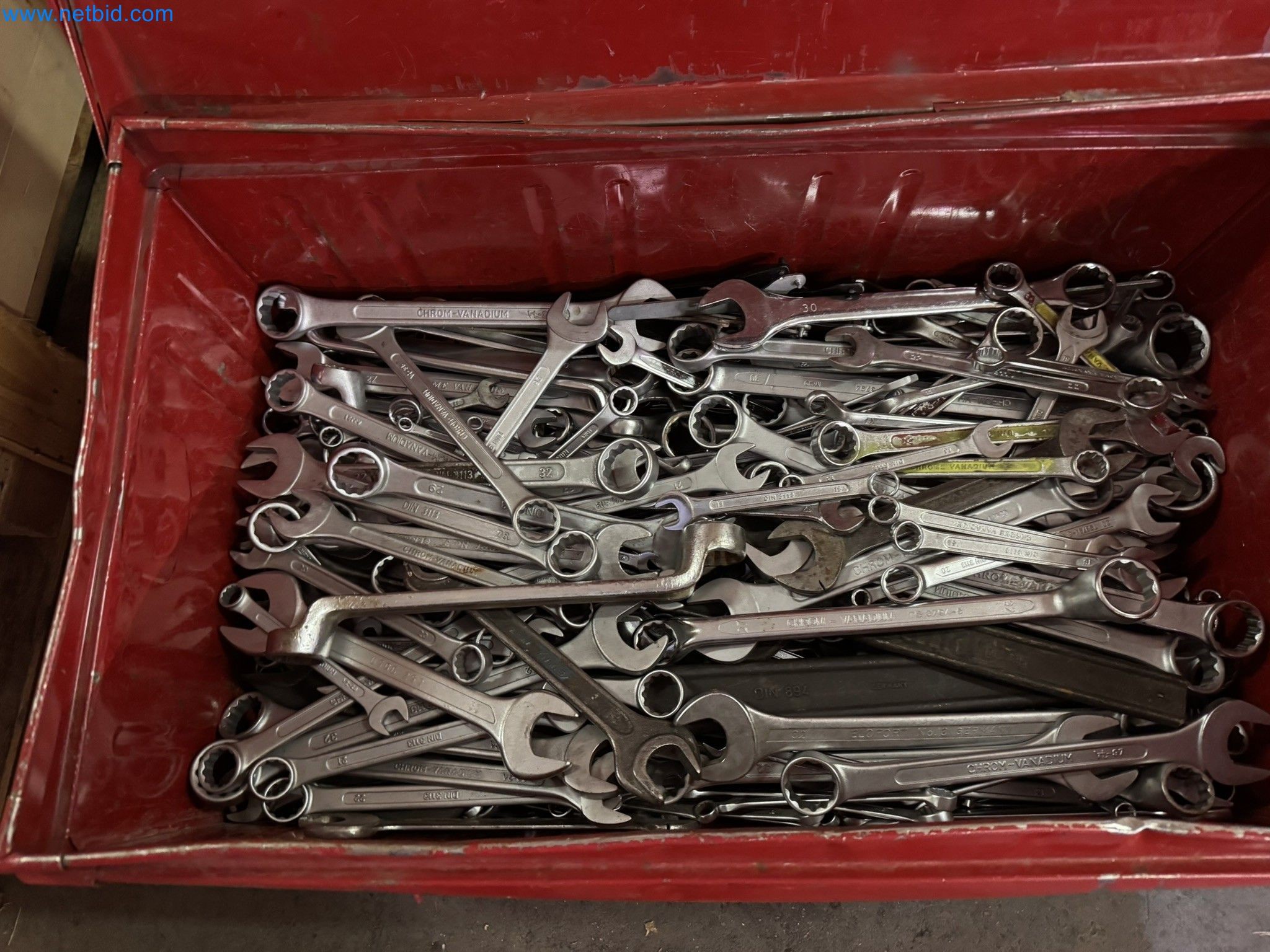 Equipment, material stocks and operating equipment of a plant construction company-1