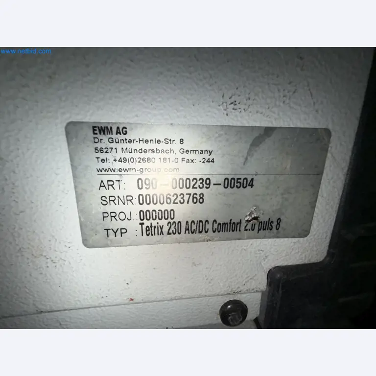 Equipment, material stocks and operating equipment of a plant construction company-1