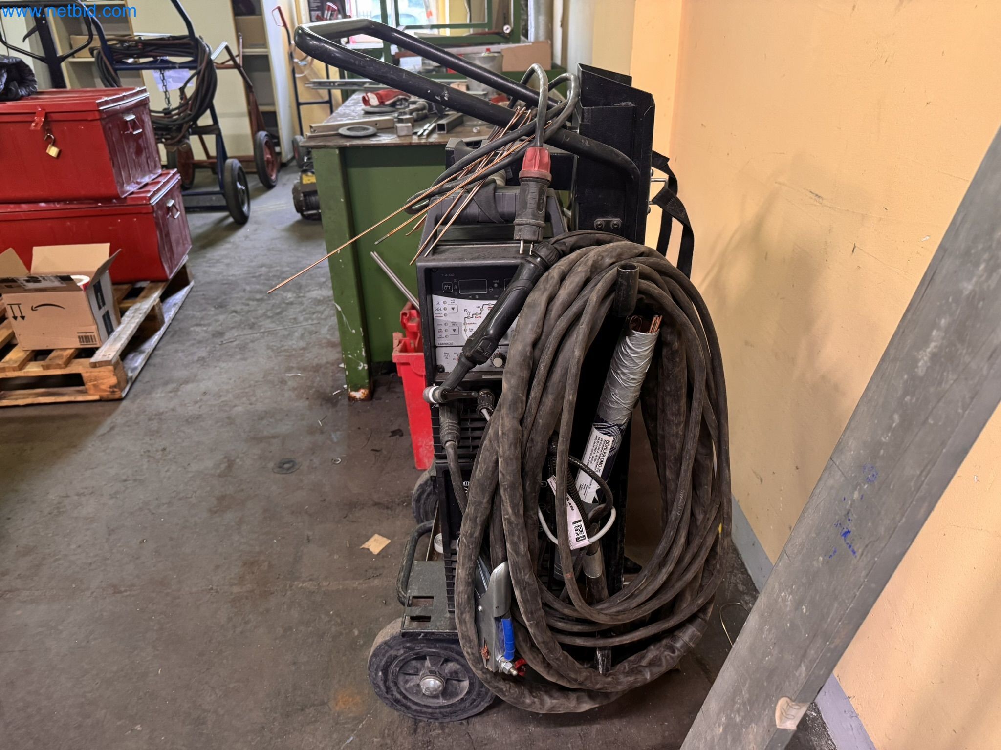 Equipment, material stocks and operating equipment of a plant construction company-4