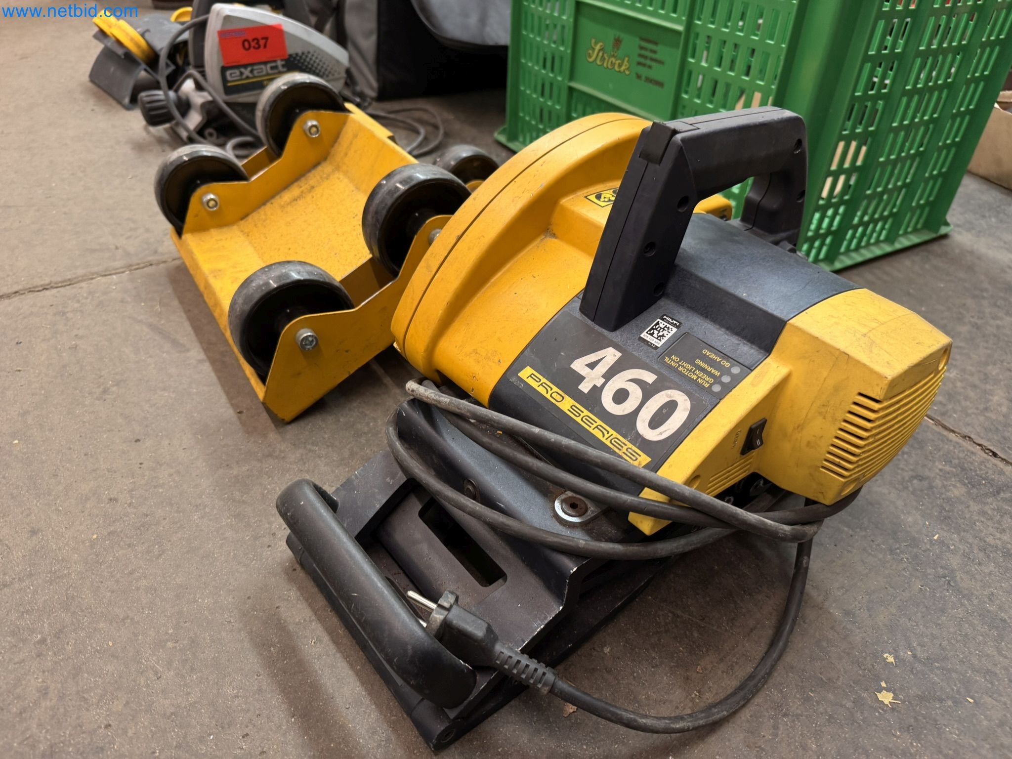 Equipment, material stocks and operating equipment of a plant construction company-1