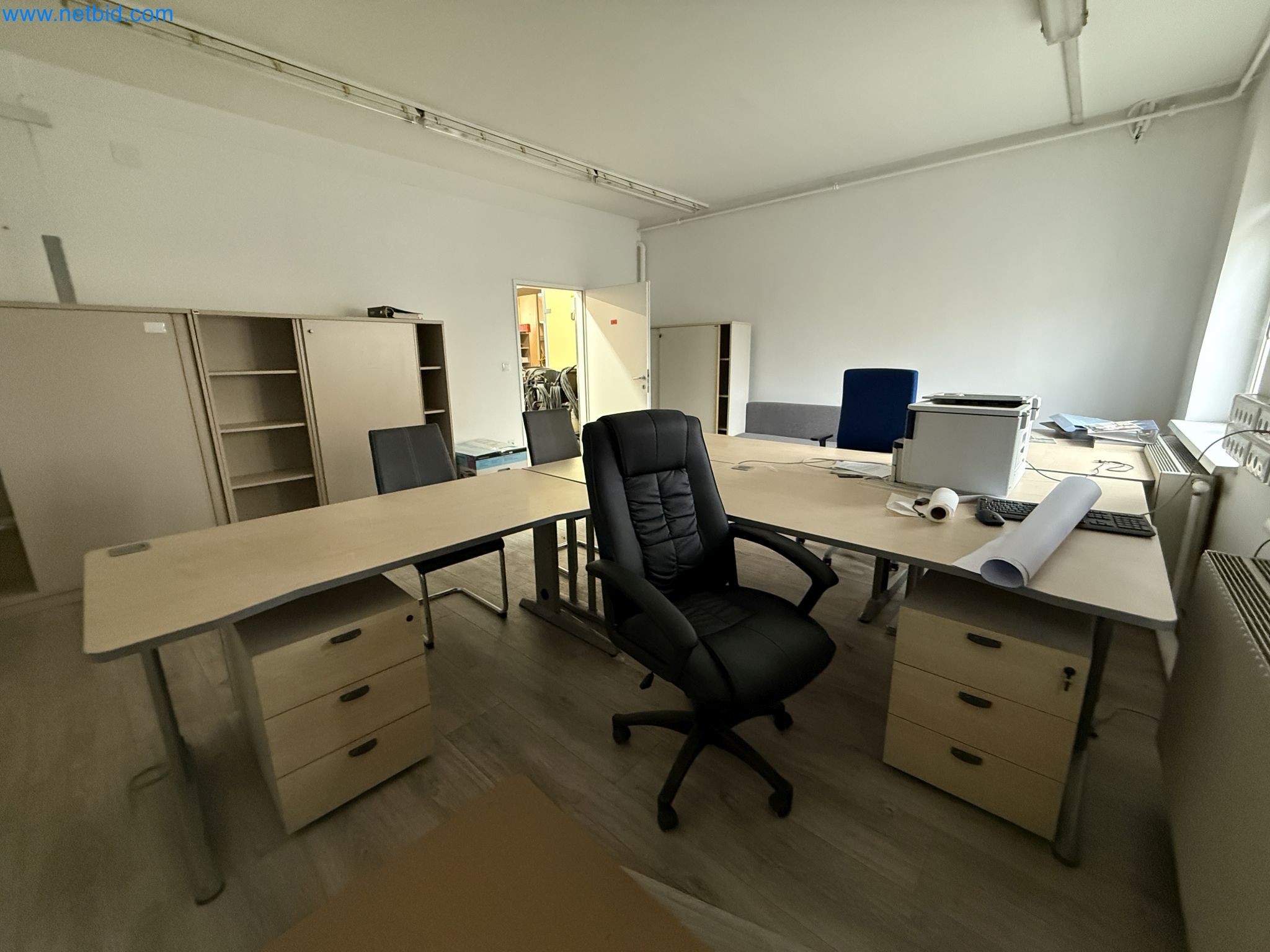 Equipment, material stocks and operating equipment of a plant construction company-1