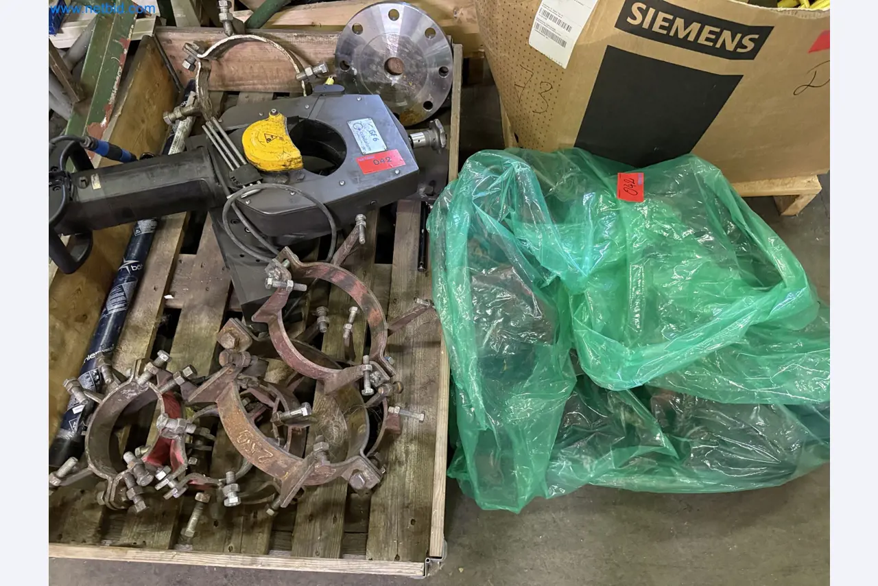 Equipment, material stocks and operating equipment of a plant construction company-1