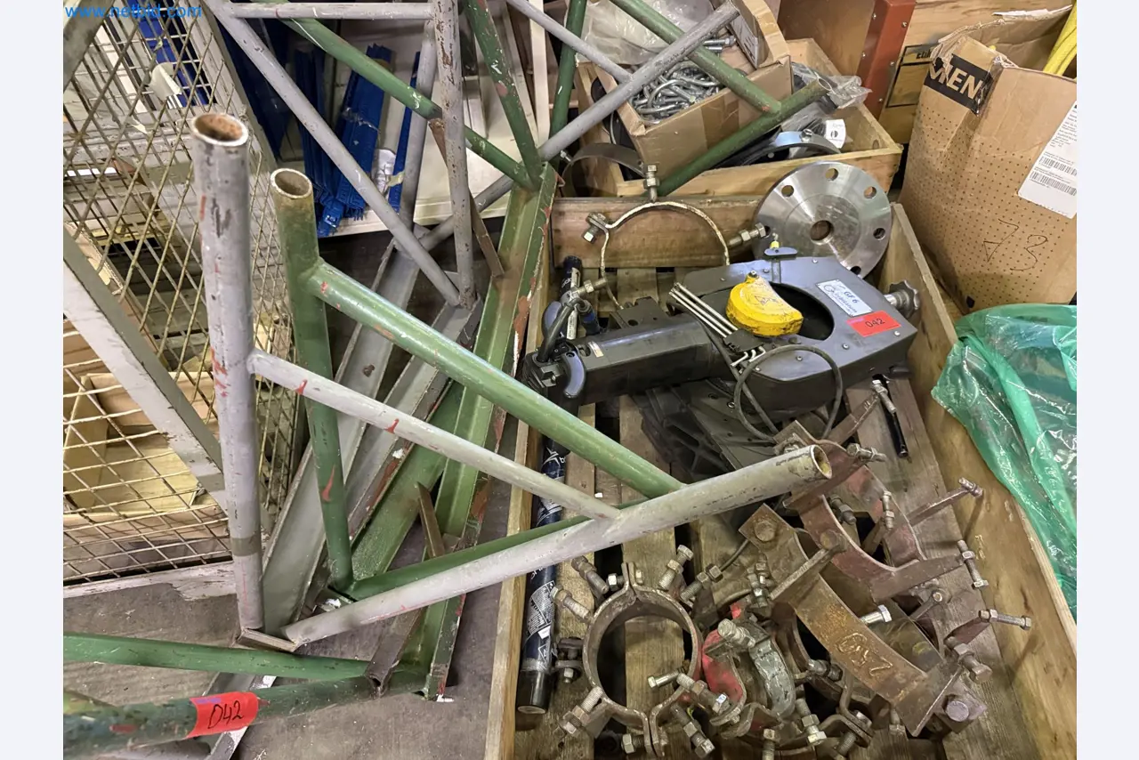 Equipment, material stocks and operating equipment of a plant construction company-2