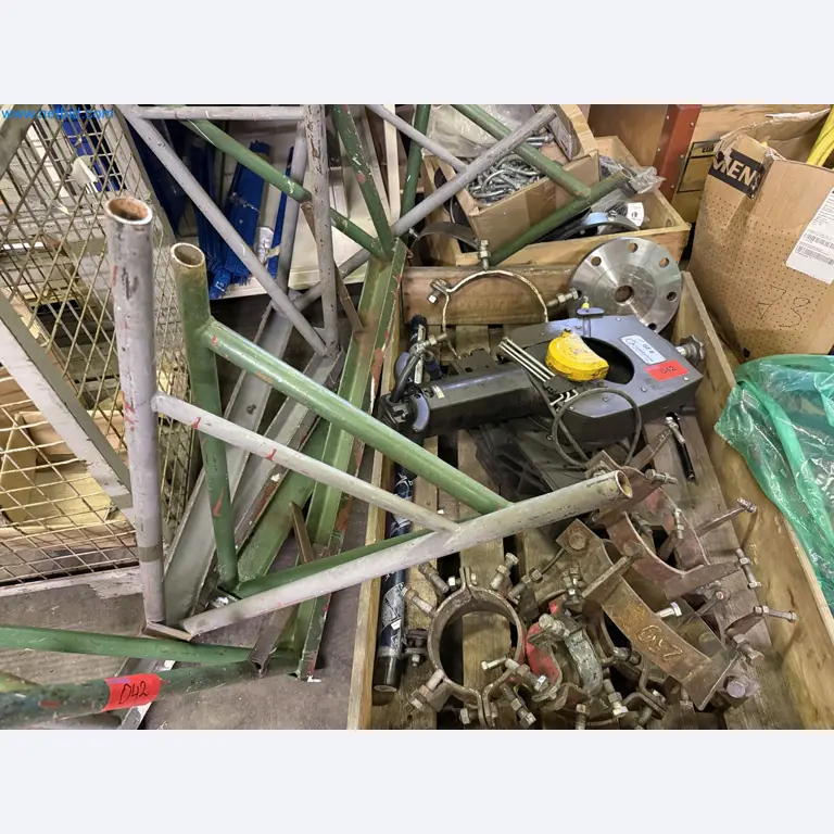 Equipment, material stocks and operating equipment of a plant construction company-2