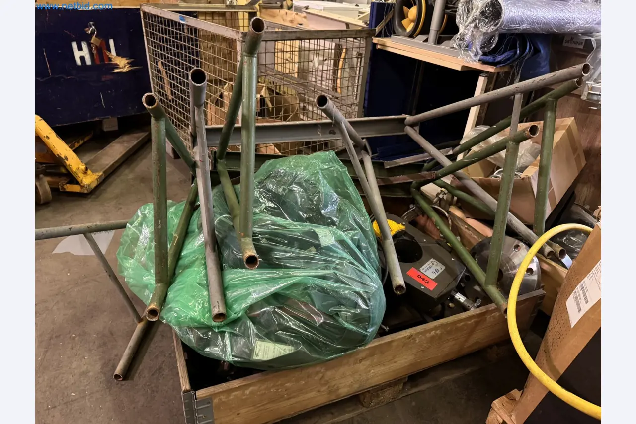 Equipment, material stocks and operating equipment of a plant construction company-4