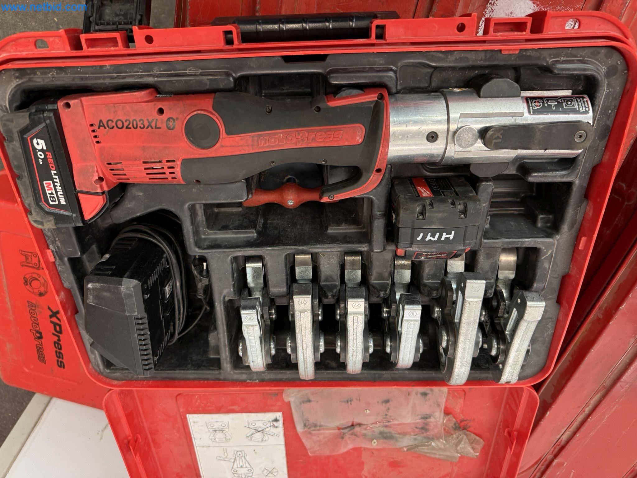 Equipment, material stocks and operating equipment of a plant construction company-1