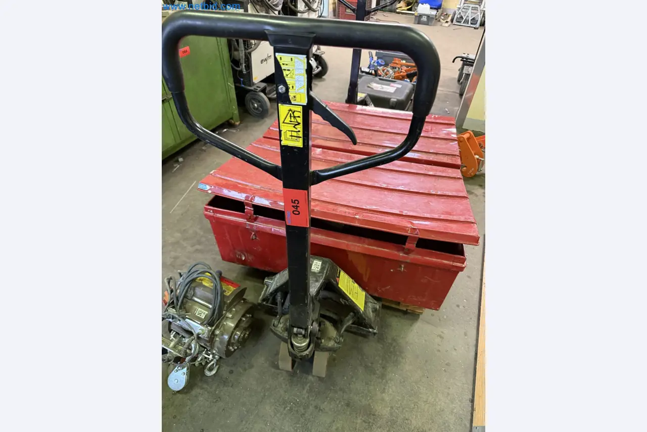 Equipment, material stocks and operating equipment of a plant construction company-1