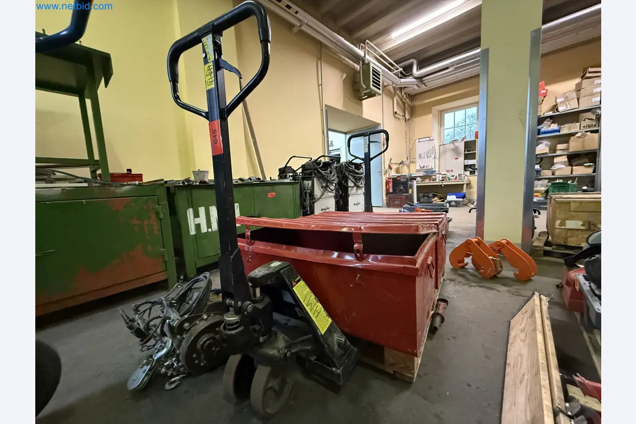 Equipment, material stocks and operating equipment of a plant construction company-2