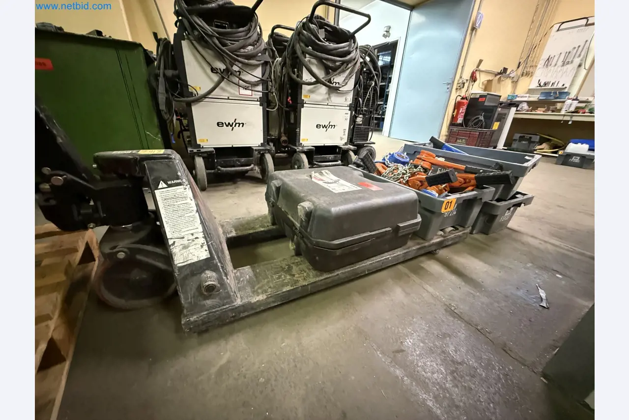 Equipment, material stocks and operating equipment of a plant construction company-2